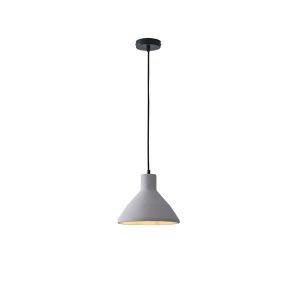 Полилей от бетон, единичен, 1XΕ27 Max 15W Ø240X1710MM сив, Arte Illumina Yeso