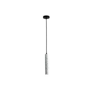 Полилей от бетон, единична Led лампа, 3W, 280LM, 3000K, Ø45X1800MM, бяла, Arte Illumina Salpico