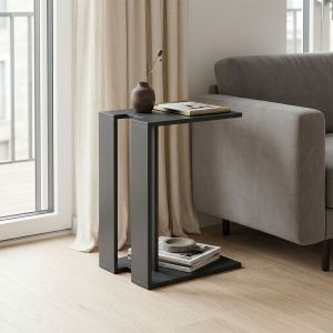 Side table Muju anthracite 30x40x55cm