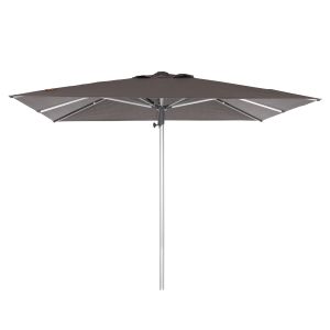 Professional umbrella 3X3M Gladell HM6604.01 gray acrylic - anodized aluminum