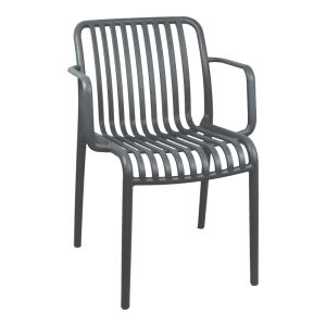Chair Zoi pp in anthracite 55.5x57.5x79cm
