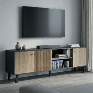 ТВ шкаф Tuscany sonoma-antracit 180x41x51см