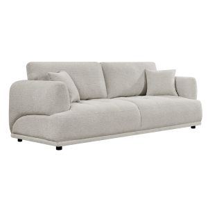 Триместен диван Structo HM3329.02 светло бежов плат 227X94X88ВСМ.