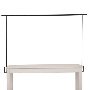 Black extendable stand (140-240) X (90-97) cm