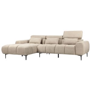 ЪГЛОВ ДИВАН ЛЯВ DIVYA HM3267.11L КАФЯВ ПЛАТ 264X175X99ВСМ.
