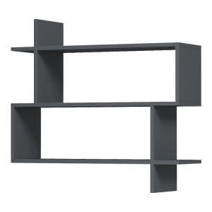 Parallel стенен рафт антрацит 70x22x65.5 см