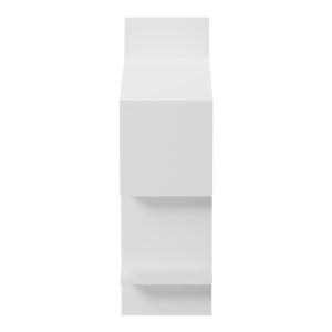 Parallel стенен рафт бял 70x22x65.5см