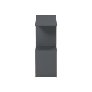 Wesmol Помощна маса-етажерка антрацит 50x20x50см