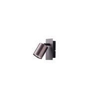 Aluminum Spot Lamp 1XGU10 Max 7W 120X120MM Gray Arte Illumina Luxy