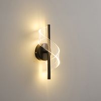 Wall lamp Led 8W 720LM 3000K 300X130MM black Arte Illumina Silk