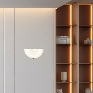 Glass wall lamp 1XΕ27 Max 15W Ø300MM transparent-bronze Arte Illumina Eris