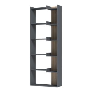 Библиотека Corpus антрацит-сонома 61x22x162 см