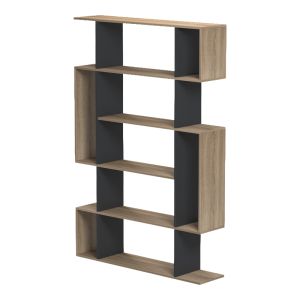 Библиотека Mito sonoma-antracit 108.5x25x161см
