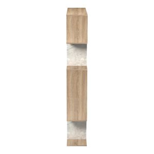 Библиотека Mito sonoma-beige, мраморен вид, 108.5x25x161см