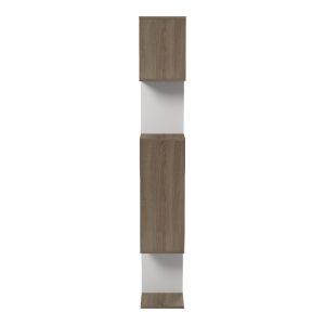 Библиотека Mito sonoma-бяла 108.5x25x161см