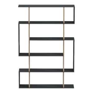 Библиотека Mito антрацит-сонома 108.5x25x161см