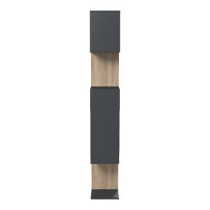 Библиотека Mito антрацит-сонома 108.5x25x161см