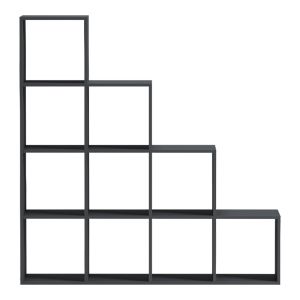 Библиотека Scala антрацит 129.5x29x129.5 см