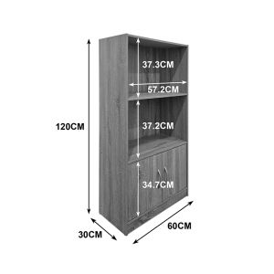 Библиотека Tekaro Sonoma 60x30x120 см