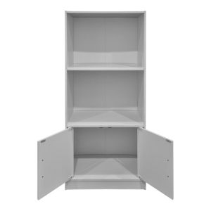 Библиотека Tekaro бяла 60x30x120 см