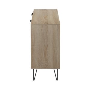 Sideboard Balain sonoma-anthracite 142x35.5x83cm
