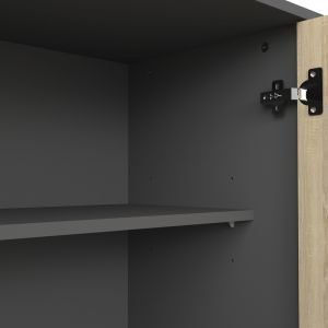 Buffet Billie anthracite-sonoma 149x40x77cm