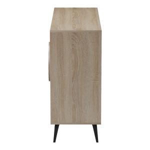 Buffet Gora sonoma - beige marble look 110x35.5x82cm