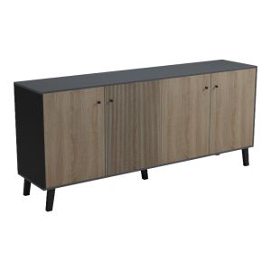 Buffet Tuscany sonoma-anthracite 180x40x78.6cm
