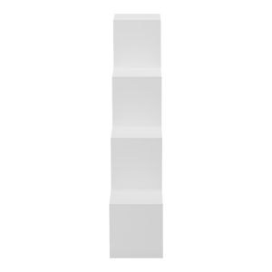 Бяла библиотека Scala 129.5x29x129.5 см