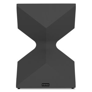 Висока помощна маса Zander SM6493.01 сив алуминий 40X40X57 см.