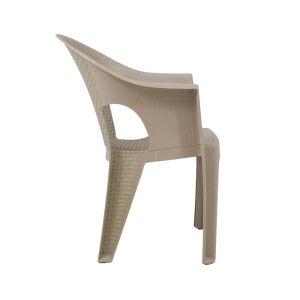 Garden chair Melina beige color 62X43X86CM