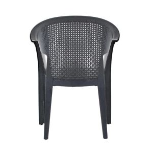 Garden chair Melina charcoal color 62X43X86CM
