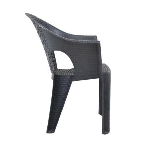 Garden chair Melina charcoal color 62X43X86CM