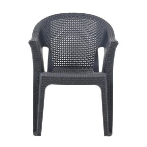 Garden chair Melina charcoal color 62X43X86CM