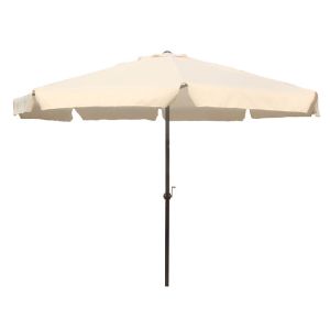 Garden umbrella 2005 3 meters with 8 paddles, beige, woven, Pfc