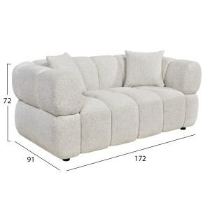 Двумесен диван Norika HM3332.02 екру плата 172X91X72ВСМ.