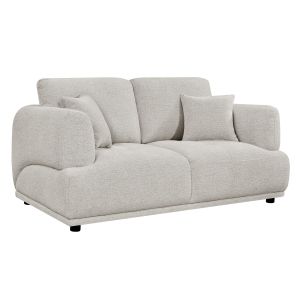 Двумесен диван Structo HM3330.02 светло бежов плат 168X94X88ВСМ.