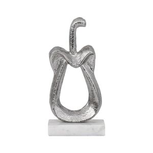 Decorative figurine Capsicum nickel color 8X4X16CM