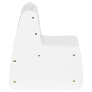 Children's chair with storage space Ricki HM18343.03 plywood/MDF in white 33X43X47 cm.