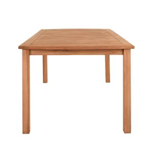 Wooden garden table Bali solid teak natural color 150X90X75CM