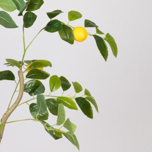 Artificial lemon tree with plastic pot fabric-plastic-iron 120 cm