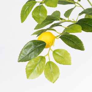 Artificial lemon tree with plastic pot fabric-plastic-iron 90 cm