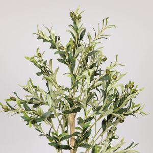 Artificial olive tree with plastic pot fabric-plastic-iron 160 cm