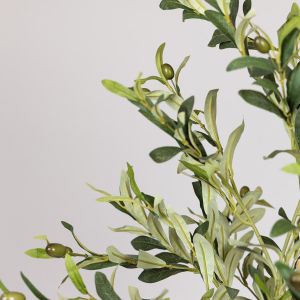 Artificial olive tree with plastic pot fabric-plastic-iron 160 cm