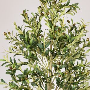 Artificial olive tree with plastic pot fabric-plastic-iron 180 cm
