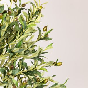 Artificial olive tree with plastic pot fabric-plastic-iron 180 cm