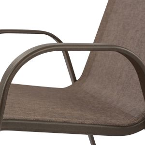 5-piece garden dining set Bravo HM10900.12 -- table and 4 chairs 120X70 cm. - brown