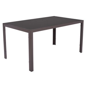 5-piece garden dining set Leofer HM21009 dining table and 4 chairs - brown