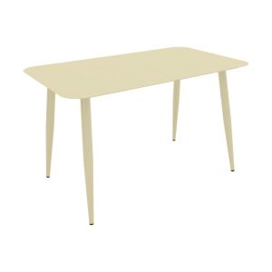 Heven Vista table and chairs set 5 pieces black aluminum 120x70x72cm