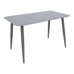 Heven Vista table and chair set, 7 pieces, anthracite, aluminum, 150x80x72 cm